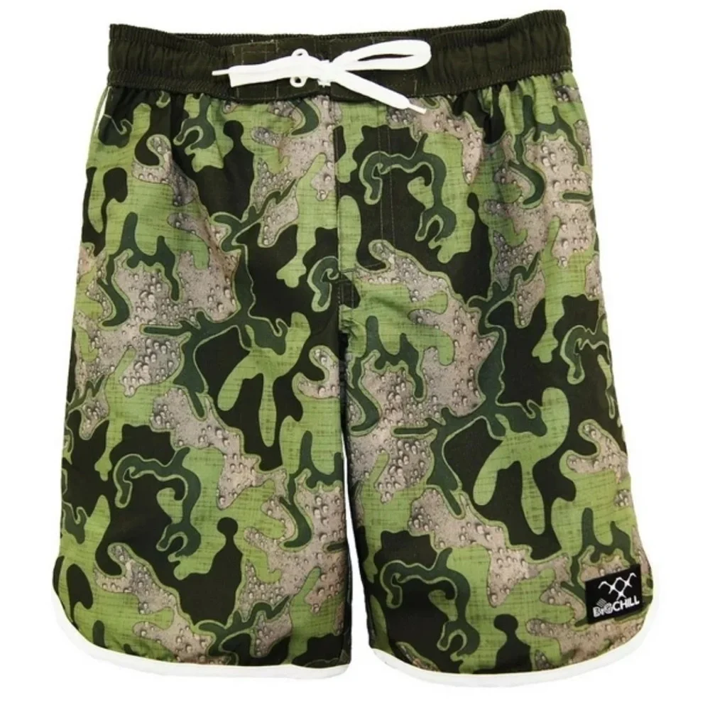 ❤️ 🆕 BIG CHILL Boys Swim Trunks Size 10/12